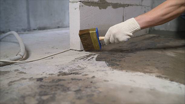 SJ Waterproofing Pros Crawl Space Encapsulation coverage map for Montgomery, MI and surrounding area
